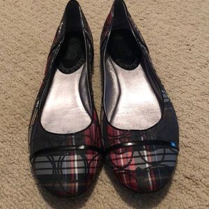 Coach Multi-Colored Flats
